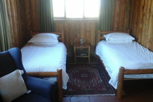 Greenfire Lodge Drakensberg blokhut binnen